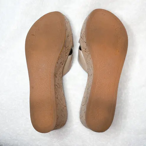 Sam Edelman Reid Nude Platform Wedge Slides - Image 10
