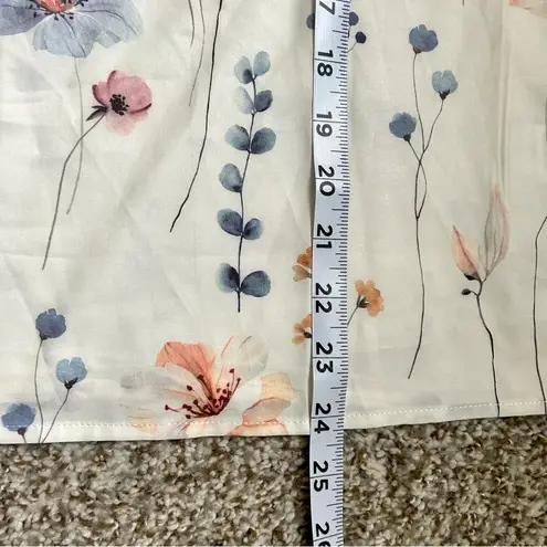 π¦ NWT Made with Love White Floral Sleeveless Blouse Small