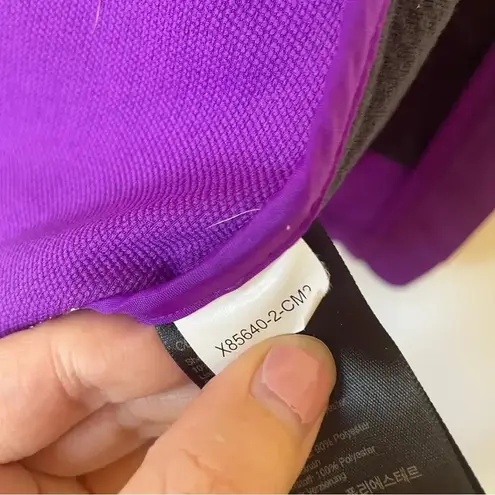 Marmot Purple M3 Tempo Soft-Shell Hooded Zip Jacket Size Small