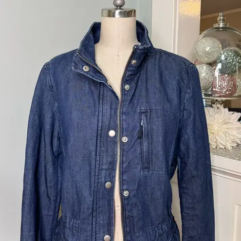 Talbots  Denim Field Jacket Jean Jacket Medium