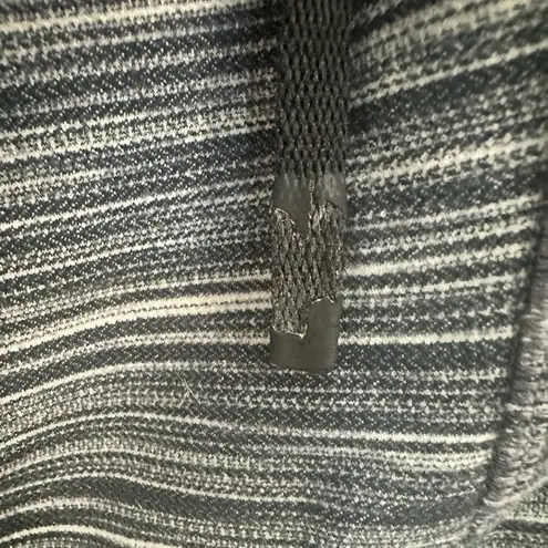 Lululemon  Hooded Define Jacket Nulu Heathered Black / White / Black Size 6