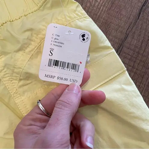 Free People Movement In the Wild Shorts in Glow Yellow