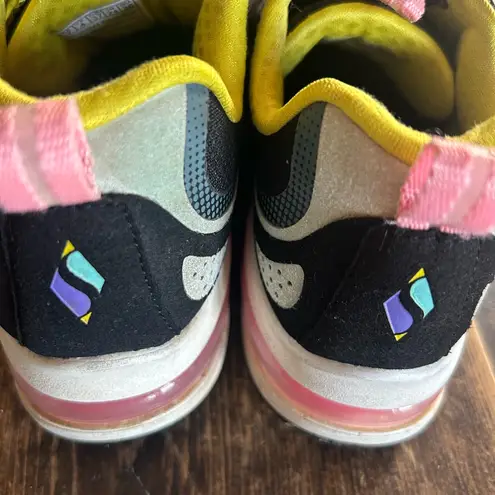 Skechers  Womens Uno 2-Mad Air Athletic and Training Shoes Black Multi Size‎ 7 M