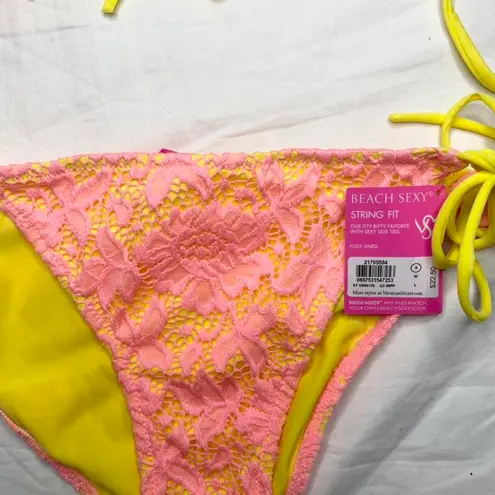 Victoria's Secret Victoria Secret “Beach Sexy” Y2K laced coquette bikini - with tags! 