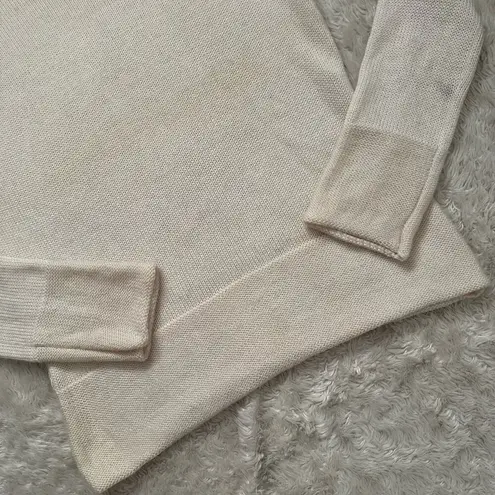 Willi Smith Small 100% Merino Wool Knit Mock Neck Cozy Sweater Long Sleeve Fall