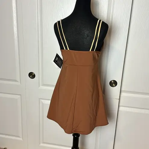 Newport News NWT VTG SWIM BROWN DRESS