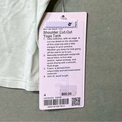 Lululemon  Shoulder Cut Out Yoga Tank Top Gym Workout