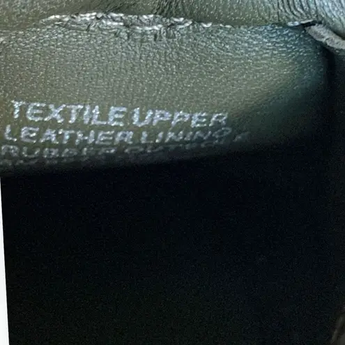 Tory Burch  Daphne Pom Pom Sneaker Satin Lux Olive Green Slip On Shoe Size 8