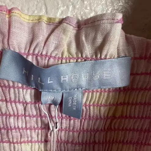 Hill House The Paz Nap Top in Candy Kaleidoscope Linen Size M