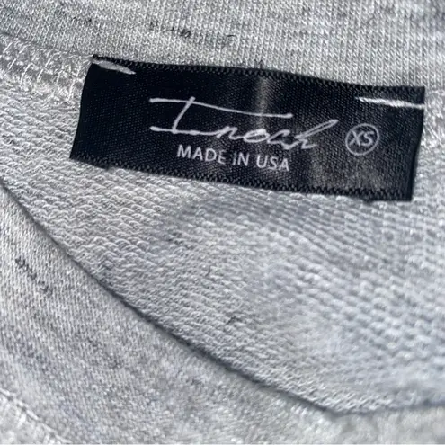 Inoah Art To Wear Lagenlook Asymmetrical Tee Shirt Dress XS