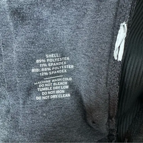 Rei Co-op 1/4 Zip Lightweight Base Layer Grey Black Medium