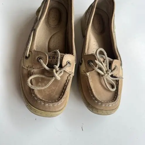 Sperry  Top-Sider Angelfish Slip-On Boat Shoes Womens Linen-Oat Size‎ 6M