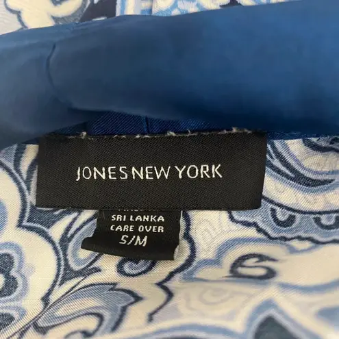 Jones New York Satin Paisley Robe