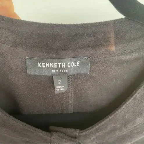 Kenneth Cole women’s black suede mini dress​ size 2