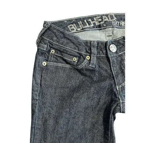 Bullhead Skinny Jeans Juniors Size 00 Solana Extreme Blue Tapered Denim Pants