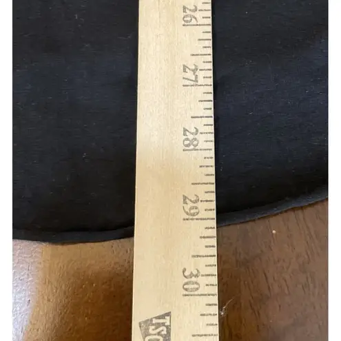 Nygard Womens 2X Black Top Shirt Short Sleeve Orange Medallion Brooch Artsy Boho Size undefined