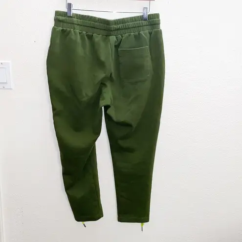 FILA  X Bandiar Olive Green Zipper Bottom Joggers