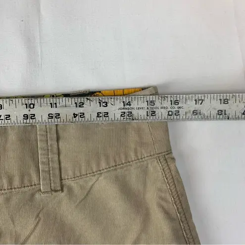 Abercrombie & Fitch  y2k women's size 2 xs Tan Cargo Skirt mini Fit corduroy