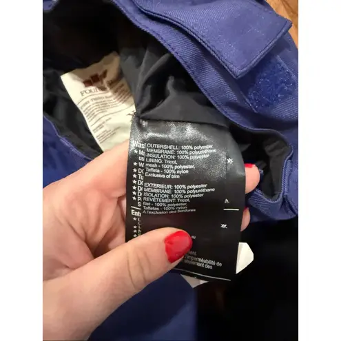 Foursquare purple snowboarding pants snowpants size xs