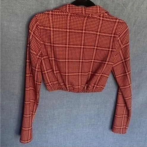 ZARA  plaid crop top 4661 477