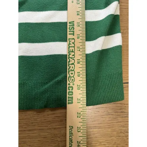 Maeve Anthropologie Sweater Vest Women Size XX Small Striped Cap Boxy Collared