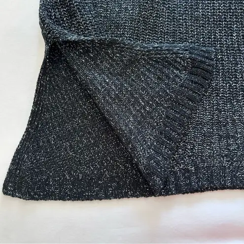 Fashion On Earth | Black Cable Knit Pullover Sweater V-Back | Size Small | NWT