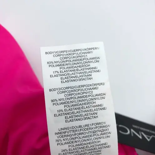 La Blanca Island Goddess Twist Tie Back Tankini Top Tummy Control Pop Pink 16