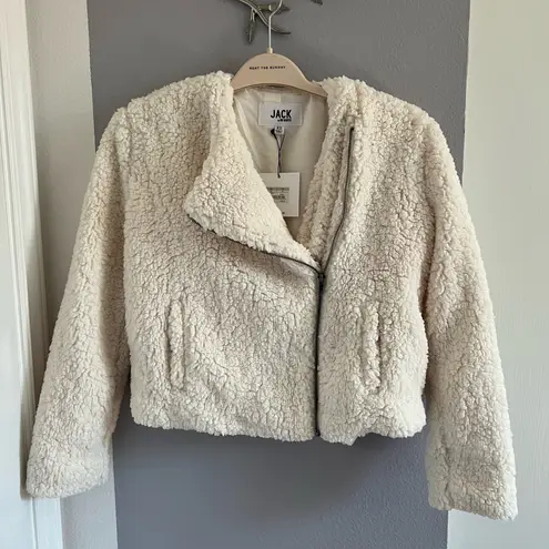 Jack by BB Dakota Cream Teddy Jacket