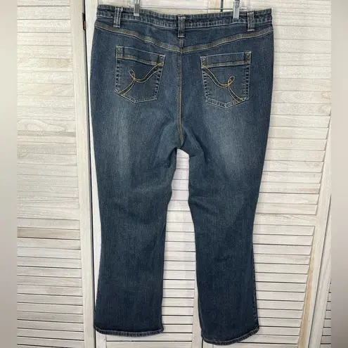 Fashion Bug Stretch Bootcut Jeans-24W