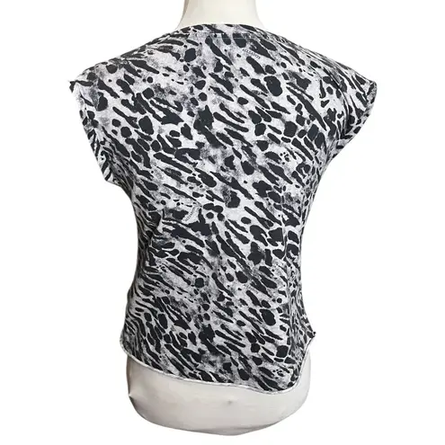 ALLSAINTS Ambient Kiana Tank Women’s Small Leopard Muscle Tee Graphic Top