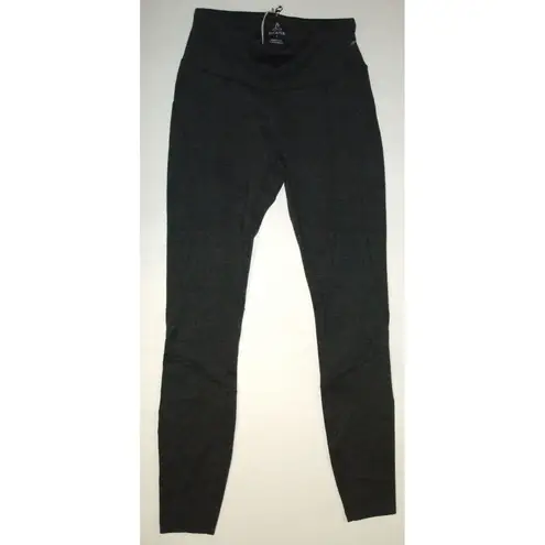 prAna NWT New Moto Leggings Pants S Dark Gray Charcoal Womens Yoga Pilates Hike