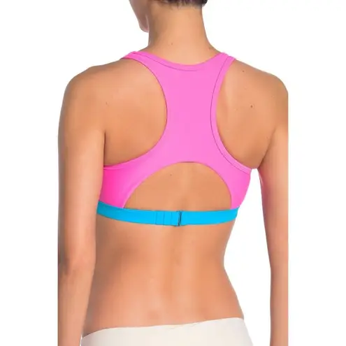 Adidas 💕 SWIMWEAR💕 Front Graphic Bikini TOP Neon