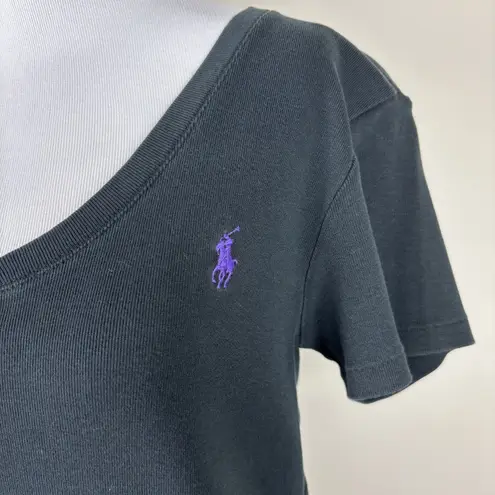 Ralph Lauren Sport Top Womens XL Black V