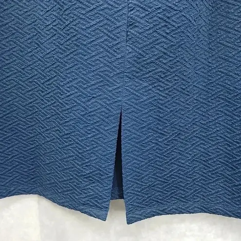 Ny Collection New York Clothing Co Navy Blue Short Skirt Plus Size 2XL