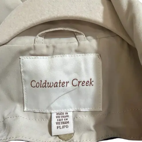 Coldwater Creek π§₯βοΈ All-Season Water-Repellent Vest β Petite Large (PL) π«