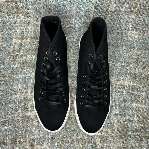 Vagabond Shoemakers Teddie Textile High-Top Sneaker in Black