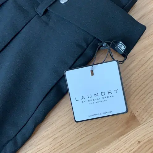 Laundry by Shelli Segal NWT Laundry Paperbag Wide Leg Crop Pants