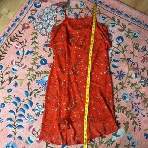 Tabitha Webb Dress Floral Cottagecore High Low Chiffon Feminine