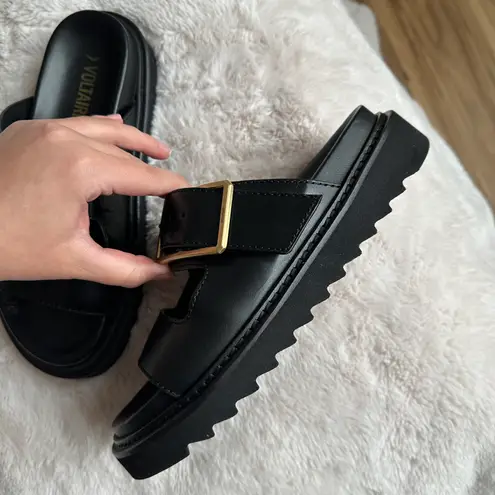 Zadig & Voltaire Alpha Cecilia Sandal in Noir