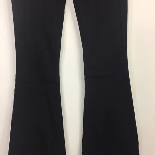 Hudson Jeans Hudson Low Rise Flared Jeans Flap Pockets Black