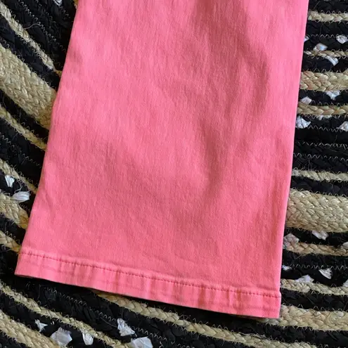 Risen High Rise Wide Leg Hot Pink Cargo Stretchy Jean Size 3/26