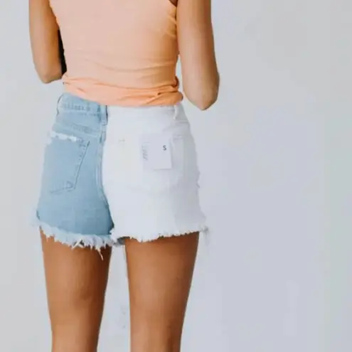 Vervet High Rise Jean Shorts Size Medium Blue