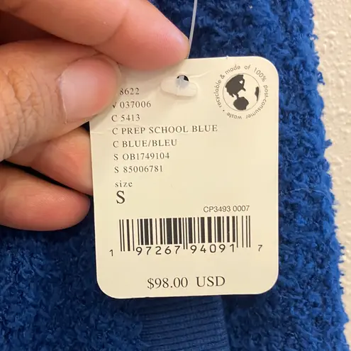 Free people movement cuddle up prep school blue Cozycore jogger pants NEW