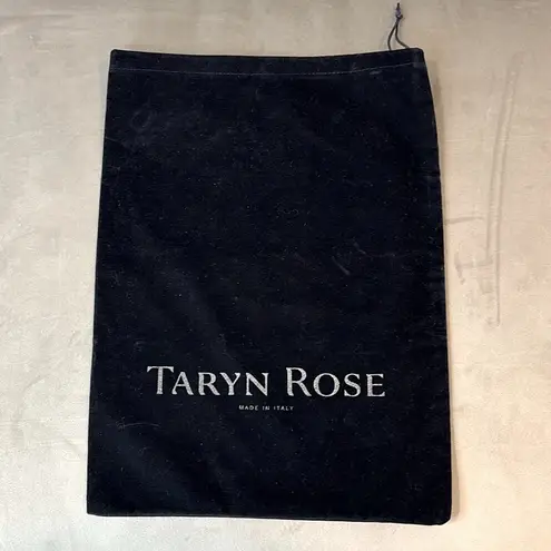 Taryn Rose Leather Loafers Black & Silver with Buckle Women’s EU Size 40