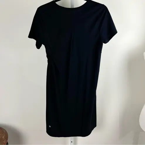 Lululemon Seek Sun Dress Black Size 8 Like New Exercise Dress