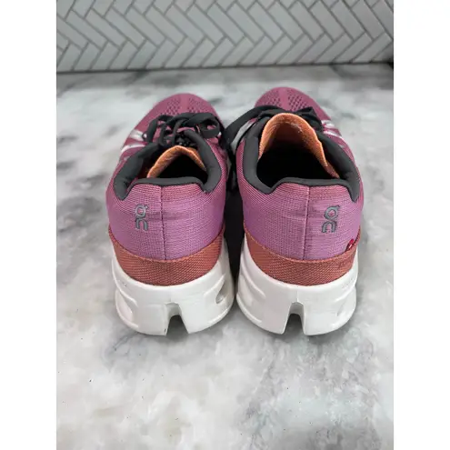 On Running Cloudmonster Women’s Shoes Pink Purple White CloudTec US 8.5 / EU 40