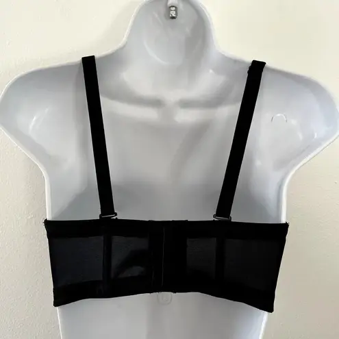 Wacoal Bra Womens 32DD Black Red Carpet Convertible Strapless NWT