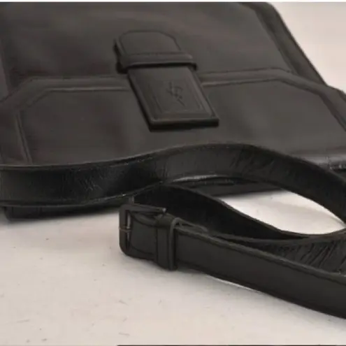 Yves Saint Laurent Black Leather Shoulder Crossbody Bag