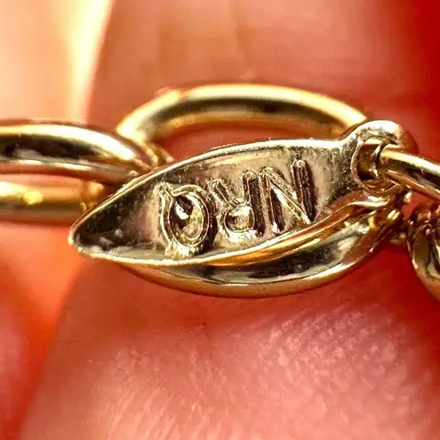 Avon gold tone Gold Coast link tortoise shell link bracelet