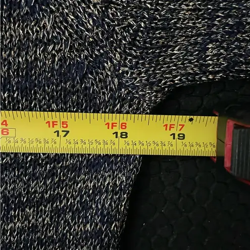 NWT Gorgeous size medium blue shimmer sweater